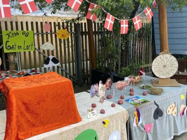 Bod hvor børnene skal gætte en lort 